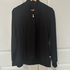 Women's Cherokee Infinity Black Scrub Jacket - XL (New!)